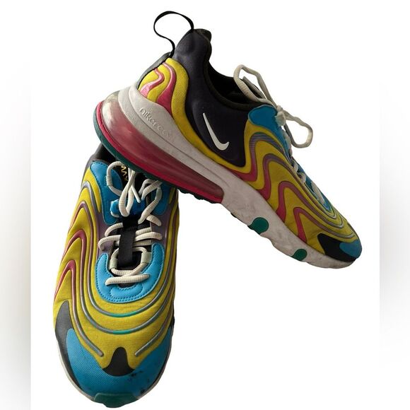 Nike Air Max 270 React Eng Watermelon Sneakers - Picture 9 of 10